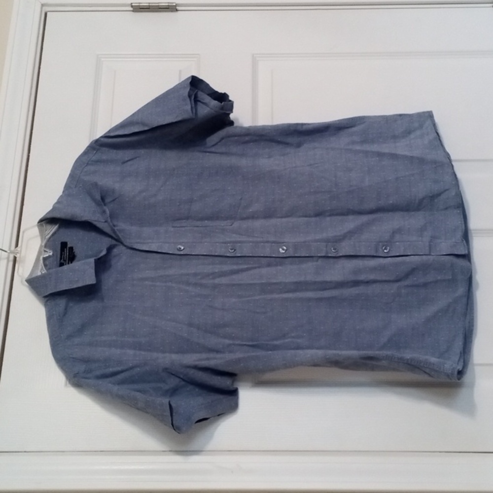 Marc Anthony XL Short Sleeve Slim Fit Button Up Shirt